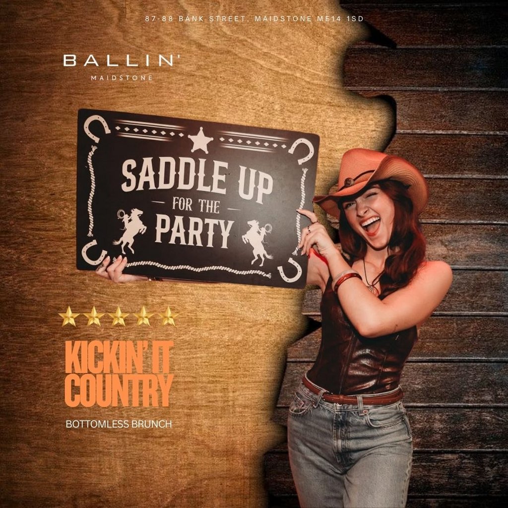 Kickin' It Country Bottomless Brunch at BALLIN' Maidstone, Maidstone