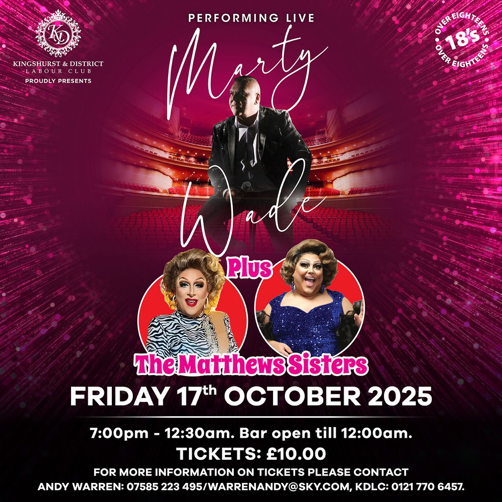 Drag Queen Show & Marty Wade