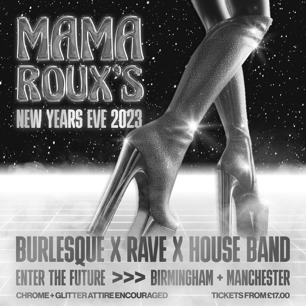 New Years Eve at Mama Roux's Enter The Future Mama Roux's