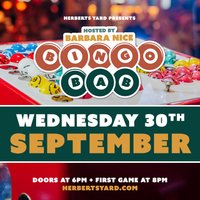 Bingo Bab September- A night with Barbara Nice at Herberts Yard