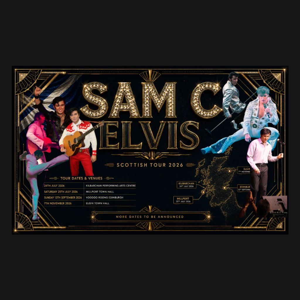 Sam C: A Tribute to Elvis at Kilbarchan Performing Arts Centre