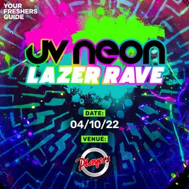 UV Neon Lazer Rave / Durham Freshers 2022