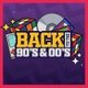 Back To The 90's - London's ORIGINAL Throwback Students Session Event Title Pic