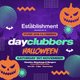 Wakefield: DayClubbers - The Halloween Day Party Event Title Pic