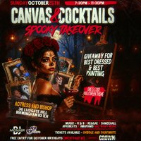 Canvas & Cocktails: Spooky Takeover at Actress And Bishop