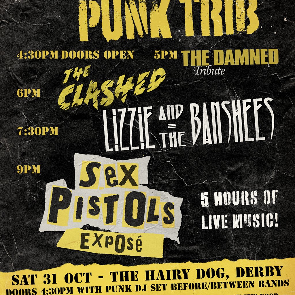 Sex Pistols Exposé/Lizzie & The Banshees/Clashed/Damned Tribute