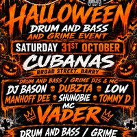 CIRCLE 8 Halloween bash! at Cubanas