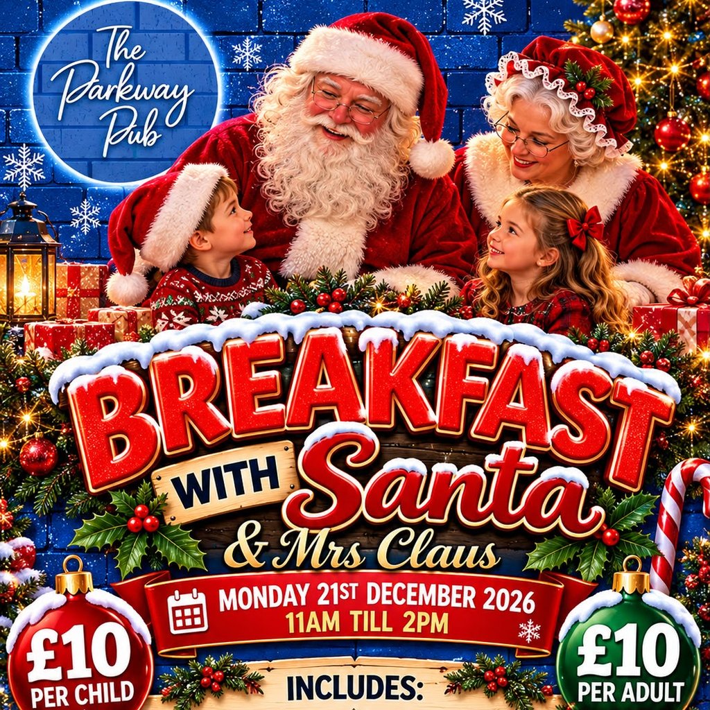 Breakfast with Santa and Mrs Claus