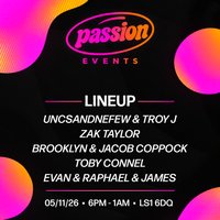 Passion At Distrikt at Distrikt Bar Leeds