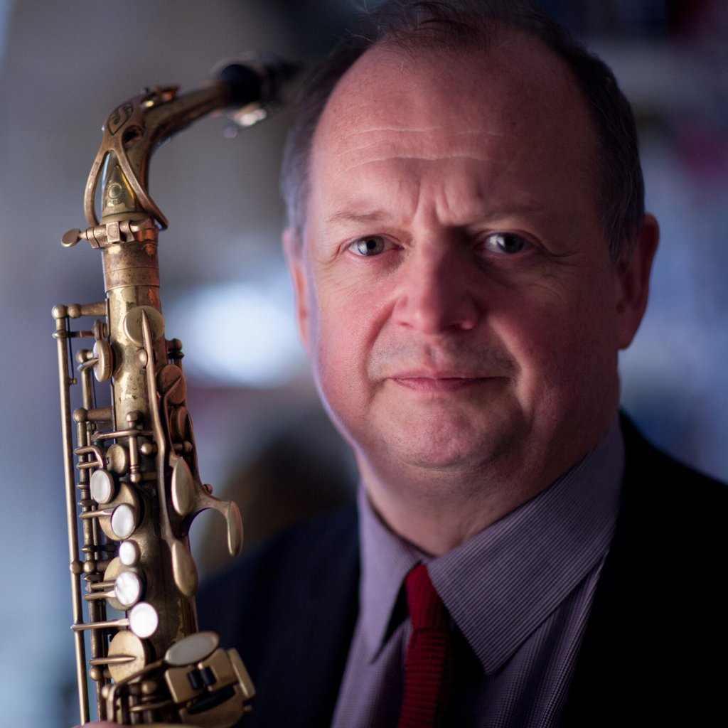 Alan Barnes, Sax, with Terry Hutchins Qrt at Pangbourne Working Mens Club, Reading