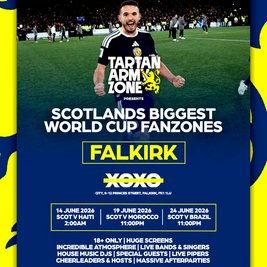 Tartan Army Zone: Scotland Vs Haiti (Falkirk)