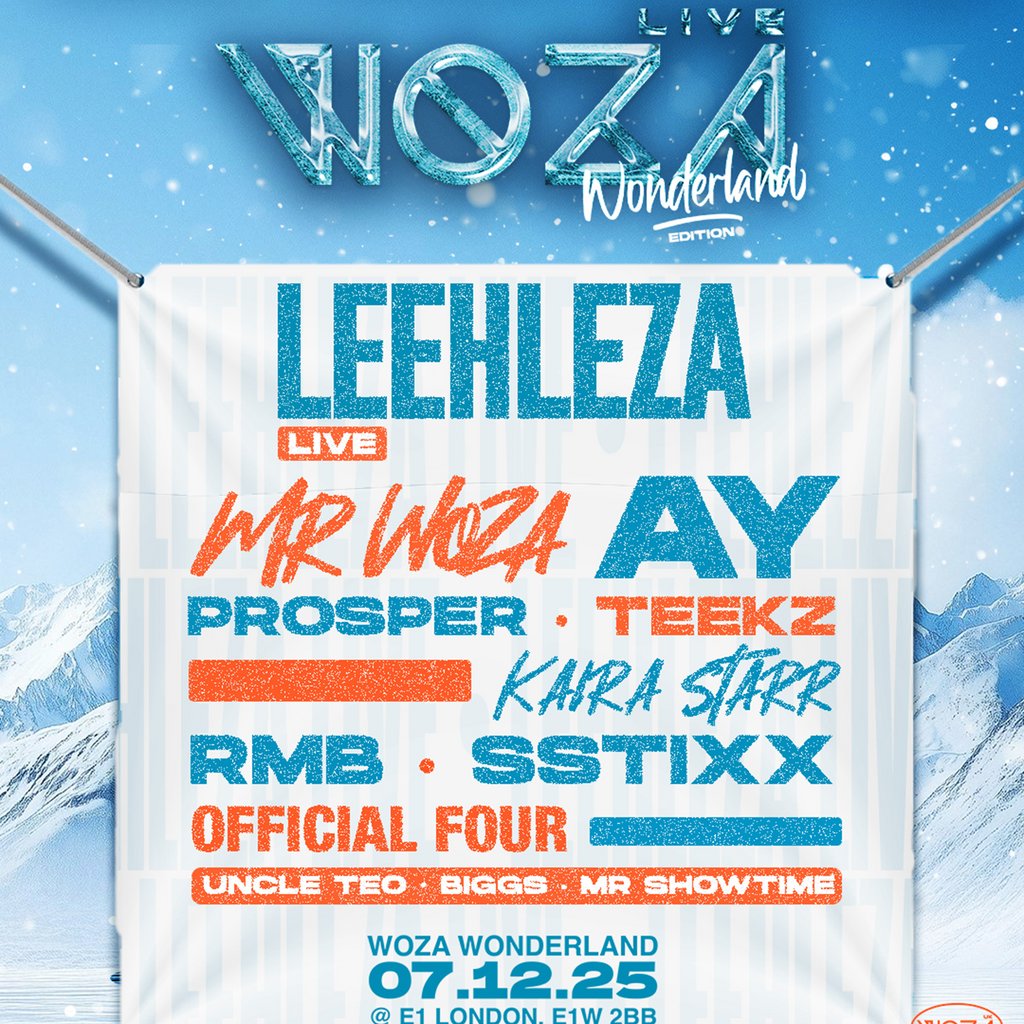 WOZA LIVE : Wonderland Edition [HEADLINED BY LEEHLEZA]