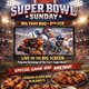 Superbowl screening at Big Tray BBQ
