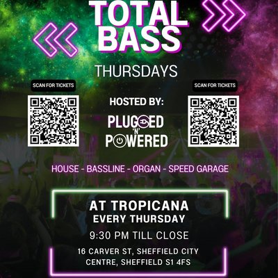 Total Bass Thursdays at Tropicana!