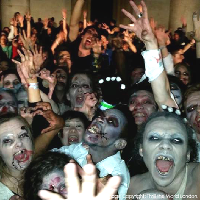 Worldwide Thriller Dance. Thrill the World London! at Covent Garden