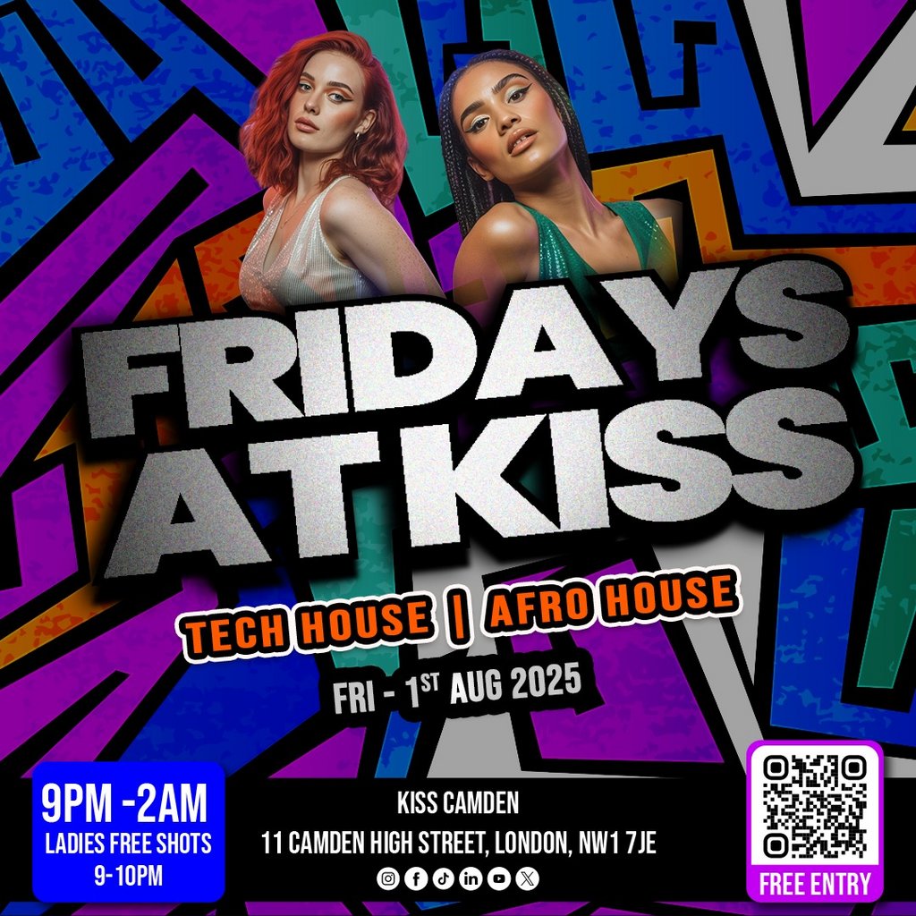 Tech House & Afro House All Night | FRIDAY 1ST AUGUST at KISS