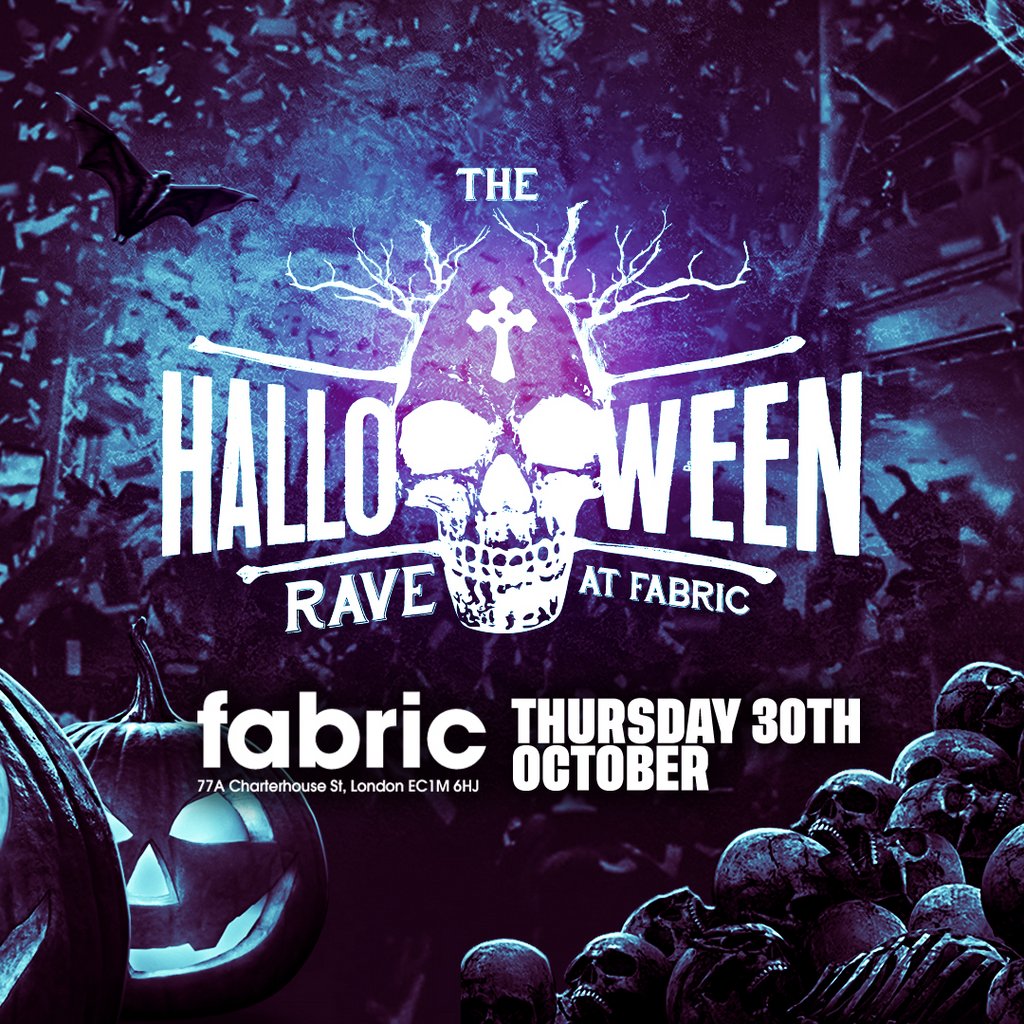 [SOLD OUT] The Halloween Rave at Fabric! Halloween 2025 at Fabric ...