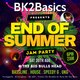 BK2Basics end of summer jam party Event Title Pic