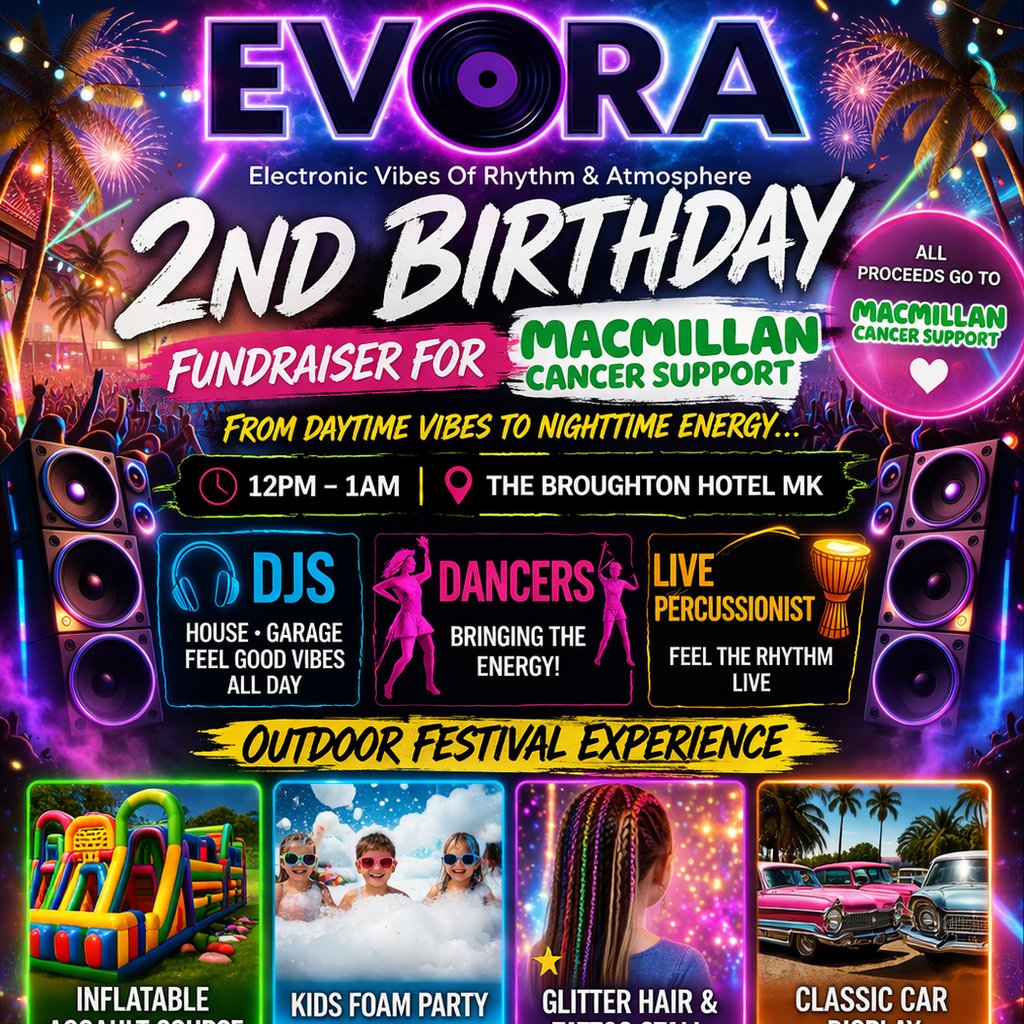 Evoras 2nd bday fundraiser