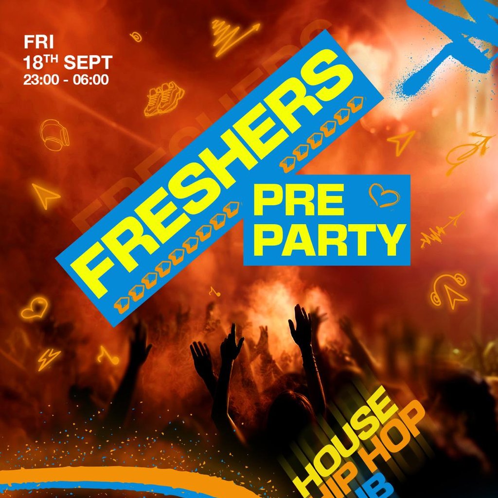 Freshers Pre Party - House, Hip Hop, Rnb at Egg London, London