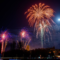 Heysham firework spectacular at Heysham Village Carpark