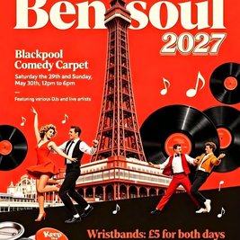 Benisoul  Blackpool  Comedy Carpet 2027....FY1 1AP