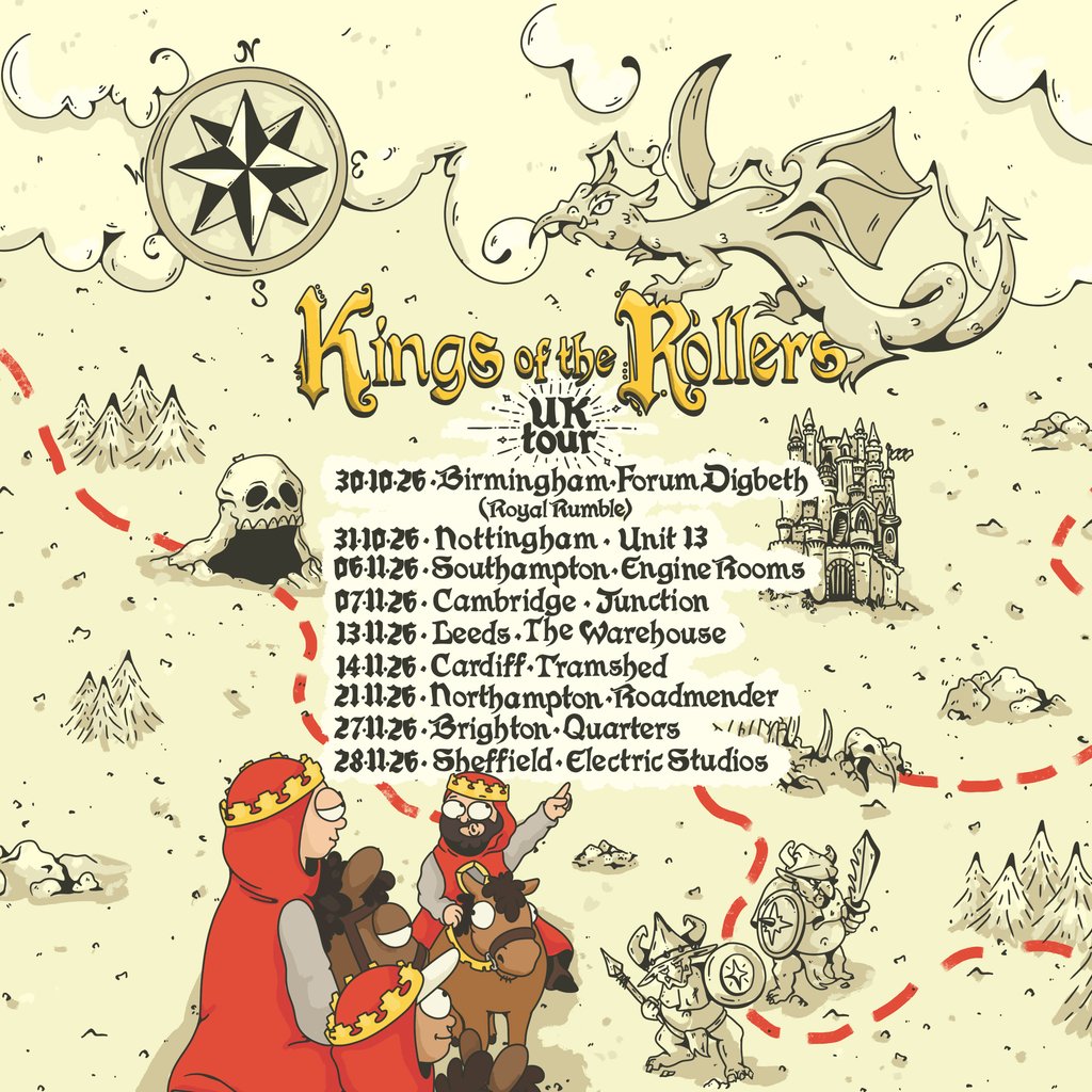 Kings Of The Rollers: The Holy Grail UK Tour - Cardiff at Tramshed Cardiff, Cardiff