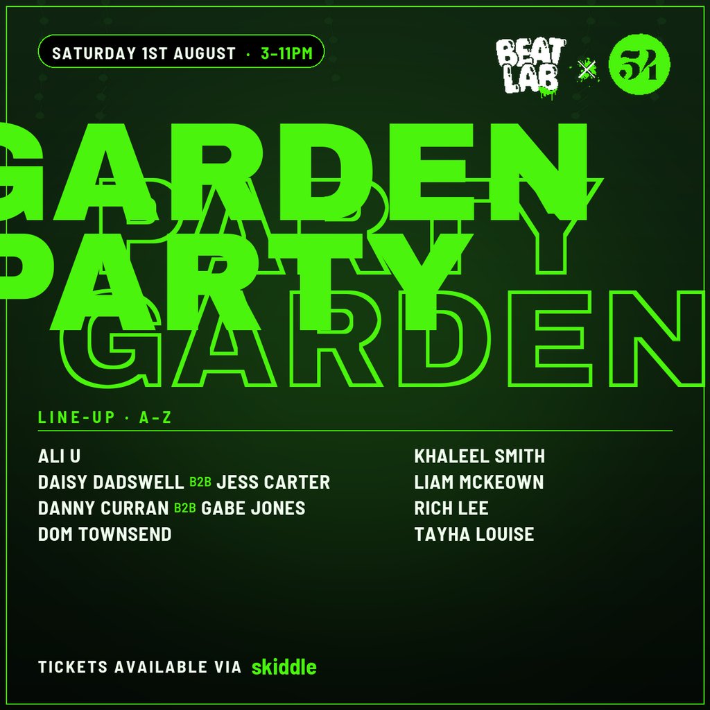 Beatlab x 54 Garden Party