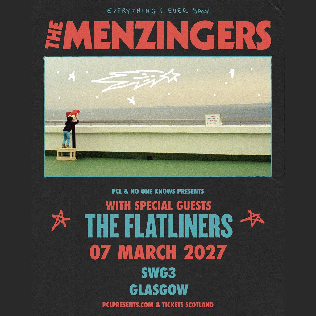 The Menzingers — gig artwork