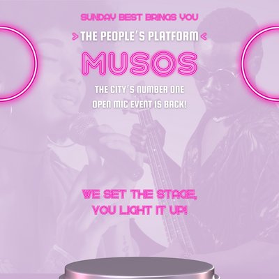 MUSOS: Open Mic Event