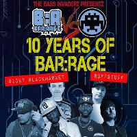 Bar:Rage vs. Bass Invaderz: 10 years of Bar:Rage Bar:Rage vs. Bass Invaderz: 10 years of Bar:Rage