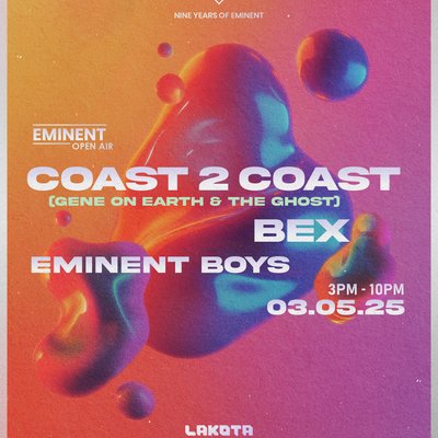 Coast2Coast (Gene on Earth & The Ghost) + support