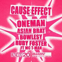 Cause & Effect : 20 Years of Oneman at SOUP