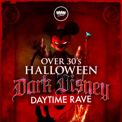 Dark Disney Halloween Over 30's Day Rave