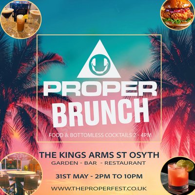 Proper BRUNCH @ The Kings Arms - St Osyth