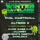 Phil Hartnoll // Altern 8 // Mark Archer // Acme Bass DJs + more Event Title Pic