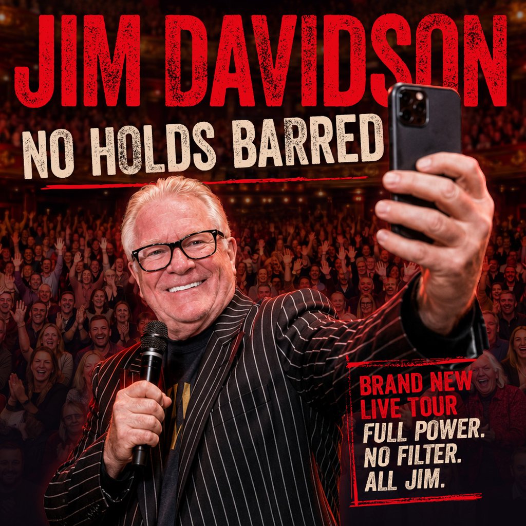 JIM DAVIDSON No Holds Barred at Babbacombe Theatre, Torquay