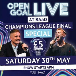 Open Goal: LIVE Champions League Final 2026!
