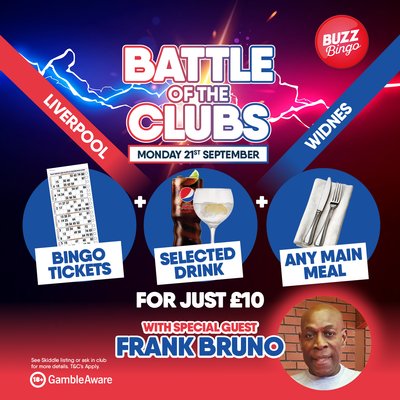 Battle of the Clubs with Frank Bruno 21/09 - Liverpool
