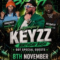 LegendaryKeyzz Birthday Bash: Yung Dred x Richiewess at MN1 Nightclub Manchester