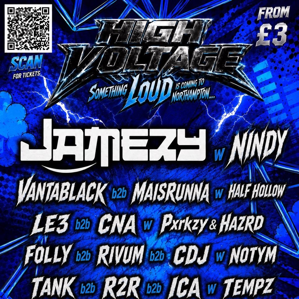 The Embc presents - HIGH VOLTAGE - At stereo bar Northampton at Stereo Bar And Club, Northampton
