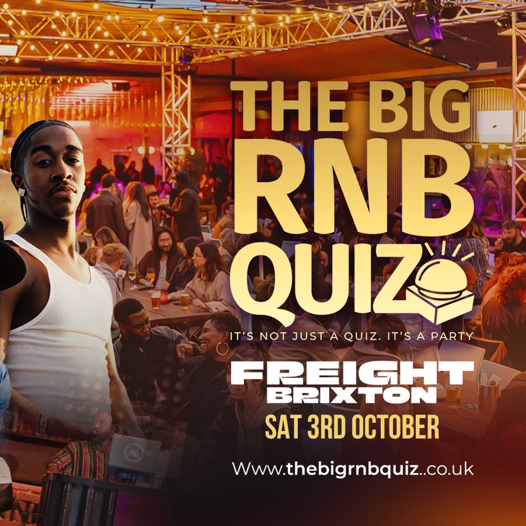 The Big RnB Quiz @ Freight Island Brixton at Freight Brixton, London