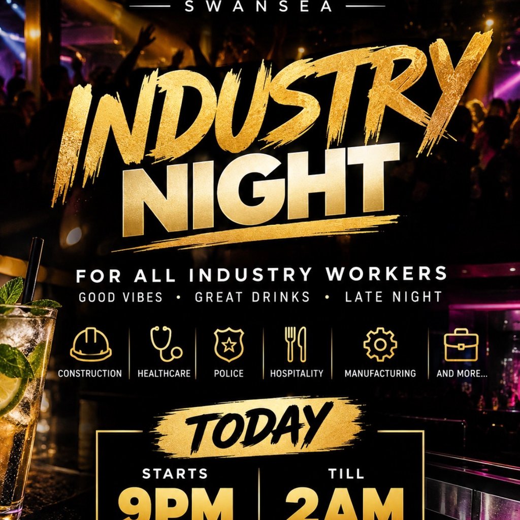 Industry night at Peppermint, Swansea