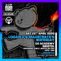 LOGAN D & MAJISTRATE'S BIRTHDAY 2020 at O2 Academy Bristol