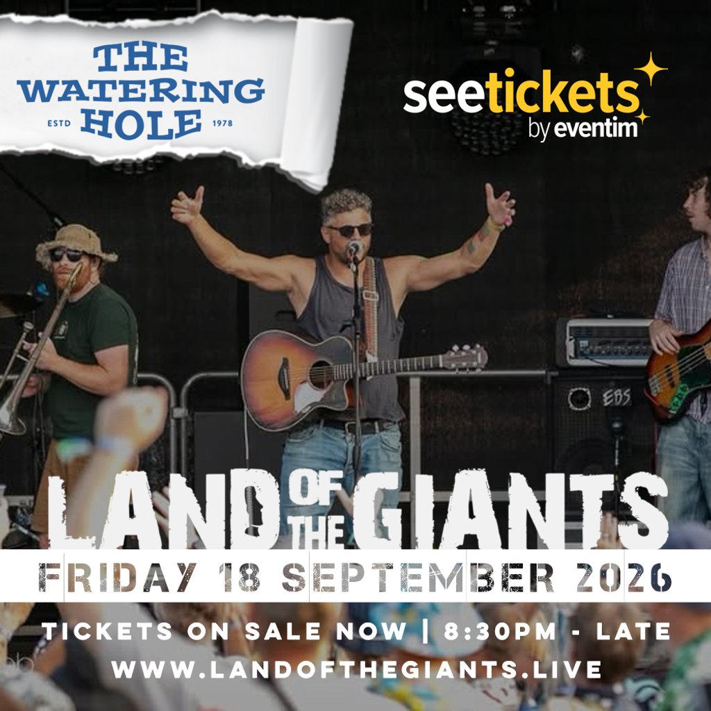 Land of the Giants @ The Watering Hole, Perranporth Image