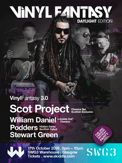 Tickets: Vinyl Fantasy 3.0. The Third Dimension Birthday Party