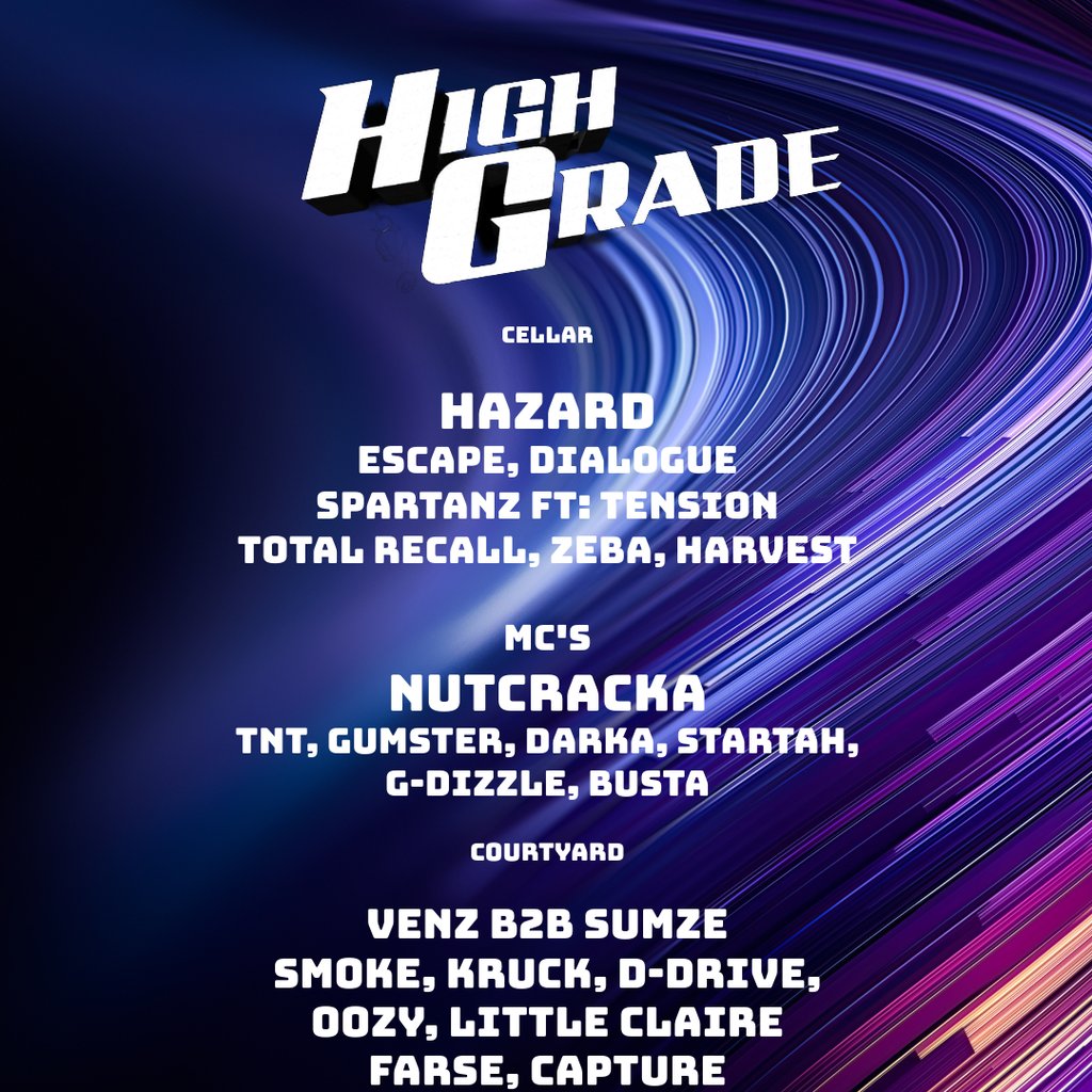HIGH GRADE presents DJ Hazard