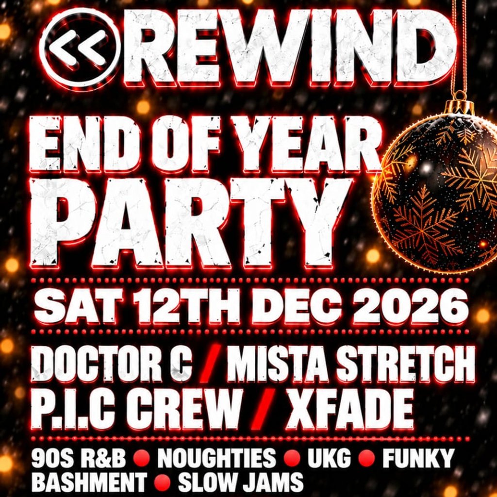 Rewind end of year party