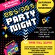 80's / 90's Night Event Title Pic