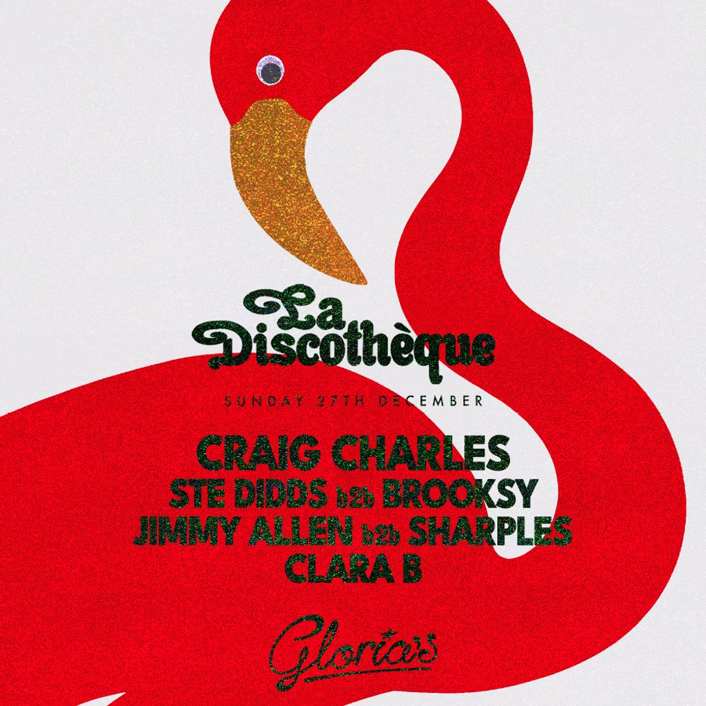 Craig Charles - La Discotheque x Gloria's